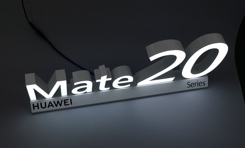 華為發(fā)光字 - Mate 20系列